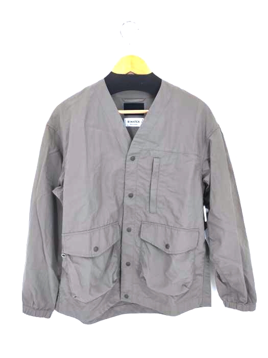 ユナイテッドアローズグリーンレーベルリラクシング UNITED ARROWS green label relaxing BIWATEX ナイロンタフタ カーディガン  メンズ JPN：S