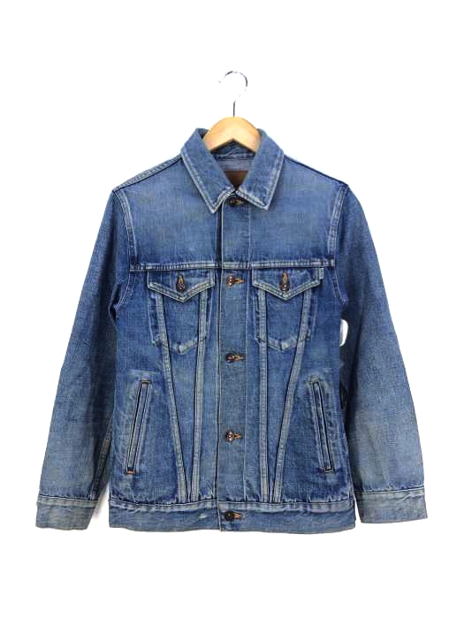 アベイシングエイプ A BATHING APE Addressing Ape DENIM JACKET メンズ import：S
