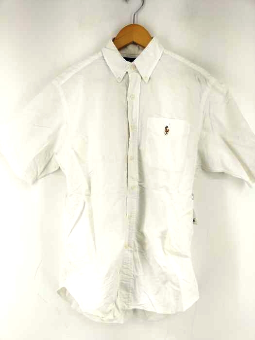 ラルフローレン RALPH LAUREN ボタンダウンコットンショートスリーブシャツ メンズ  M