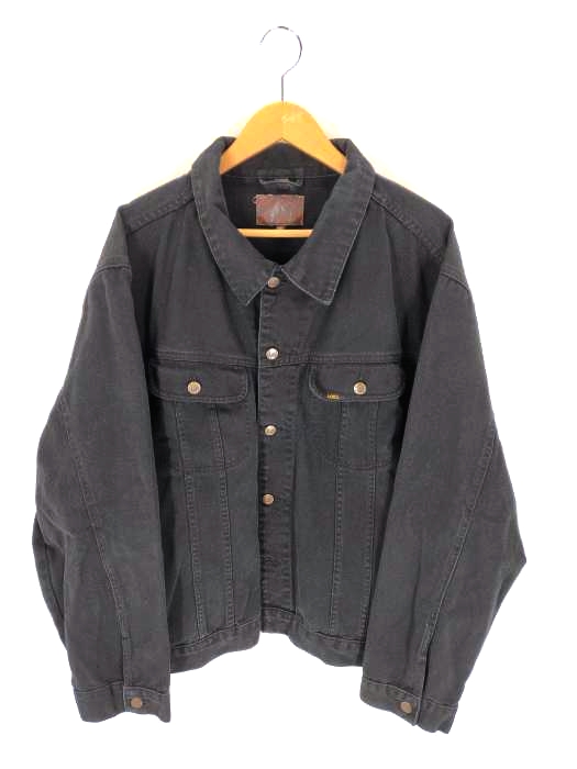 リー Lee オーバーサイズブラックデニムジャケット メンズ JPN：XXL