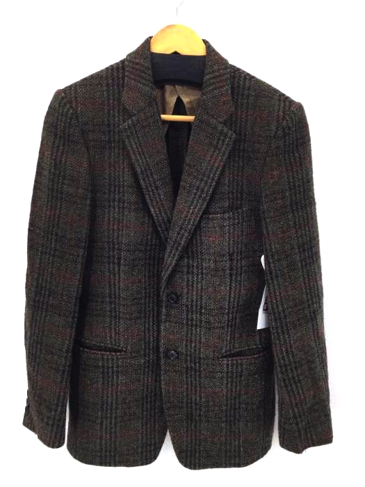 Harris Tweed(ハリスツイード) ウールチェックテーラードジャケット メンズ JPN:L