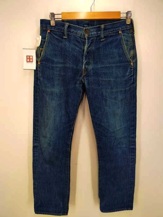 BRUNABOINNE(ブルーナボイン) ボタンフライセルビッジデニムパンツ メンズ US：30-31