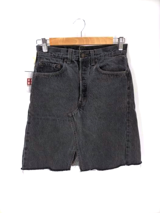 USED古着(ユーズドフルギ) LEVIS 501 USA製 リメイクデニムスカート レディース  W31L30