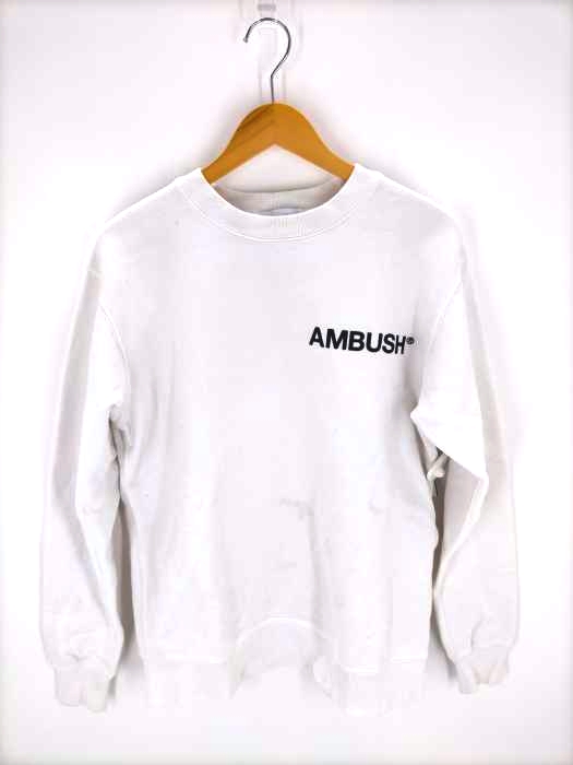 AMBUSH(アンブッシュ) ロゴプリントクルーネックスウェット メンズ JPN：1
