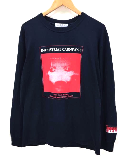 LABRAT(ラブラット) クルーネック 長袖 Tシャツ メンズ 表記無