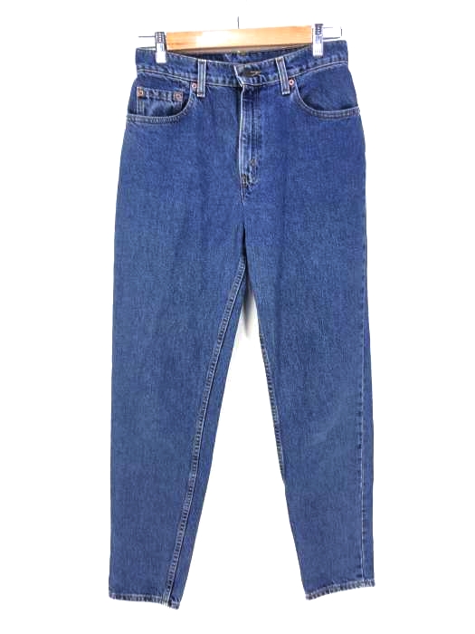Levis(リーバイス) USA製 550 RELAXED FIT TAPERED LEG テーパードジーンズ デニムパンツ レディース  LONG