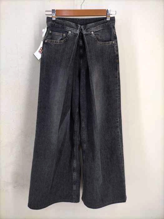 JOHN LAWRENCE SULLIVAN(ジョンローレンスサリバン)  WASHED DENIM WIDE PANTS レディース JPN：S