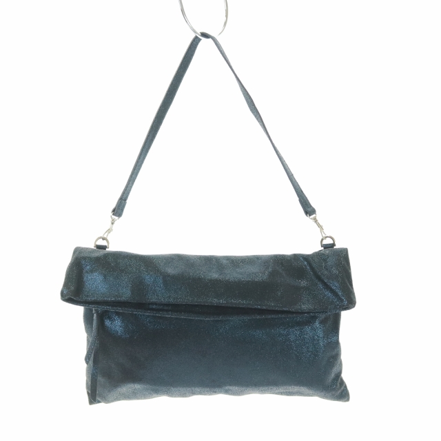 GIANNI CHIARINI(ジャンニキャリーニ) ショルダーバッグ ワンショルダー イタリア製 ラメ レザー レディース  サイズ表記なし