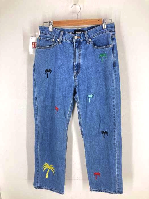 XLARGE(エクストララージ) 21SS EMBROIDERY DENIM PANTS メンズ 32INCH