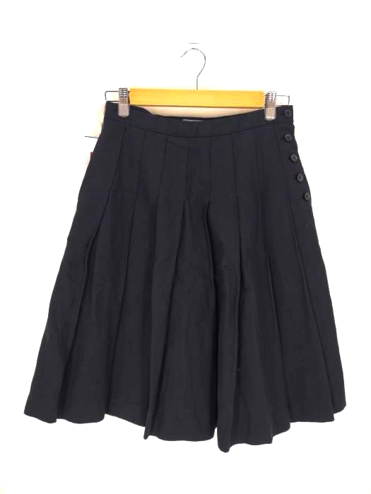 MARGARET HOWELL(マーガレットハウエル) yarn dyed cotton linen スカート レディース  2