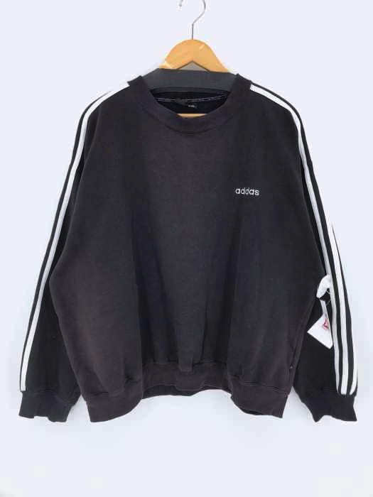 adidas(アディダス) 3ストライプ クルーネック スウェット メンズ 表記無