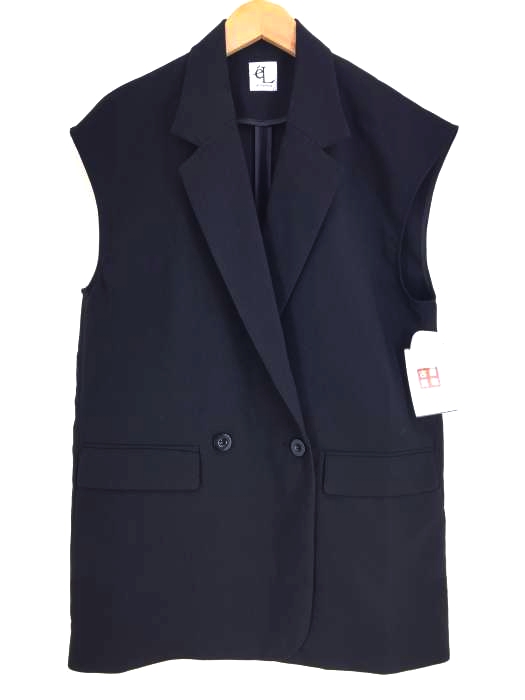 JEANASIS(ジーナシス) eL Double-breasted Gilet レディース  F