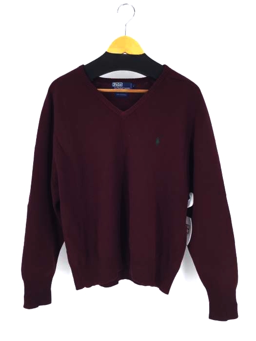 Polo by RALPH LAUREN(ポロバイラルフローレン) LAMBSWOOL Vネックニット メンズ JPN：L