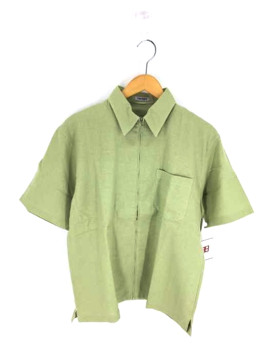renoma(レノマ) コットンリネン ジップシャツ メンズ EUR：46