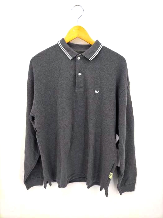 SSZ BEAMS SURF SK8(エスエスズィー ビームス サーフアンドスケート) 17SS LONG SLEEVE BIG POLO メンズ JPN:S