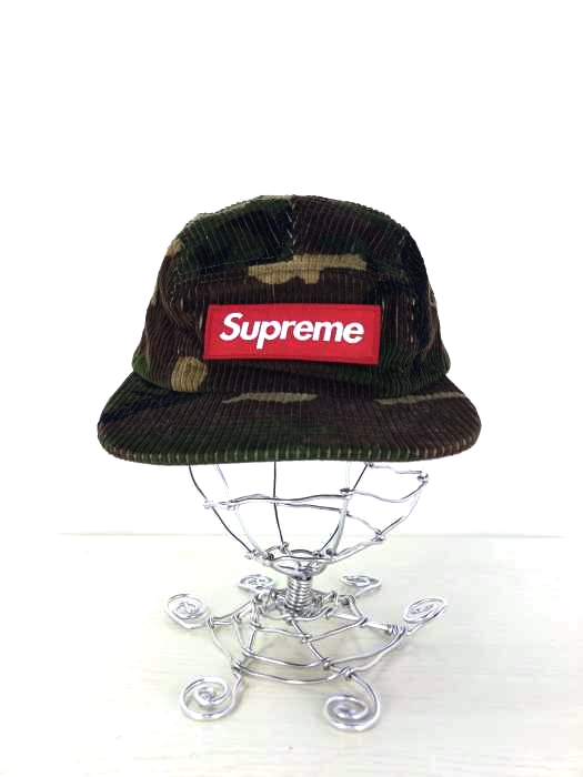 シュプリーム Supreme 19AW Camo Corduroy Camp Cap メンズ 表記無