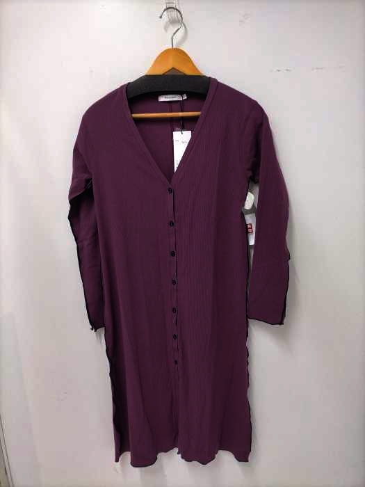 moussy(マウジー) RIB LONG CARDIGAN レディース  FREE