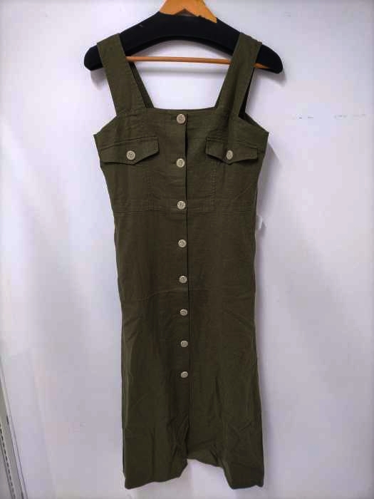 moussy(マウジー) BUTTON UP WAIST TIE DRESS レディース  1