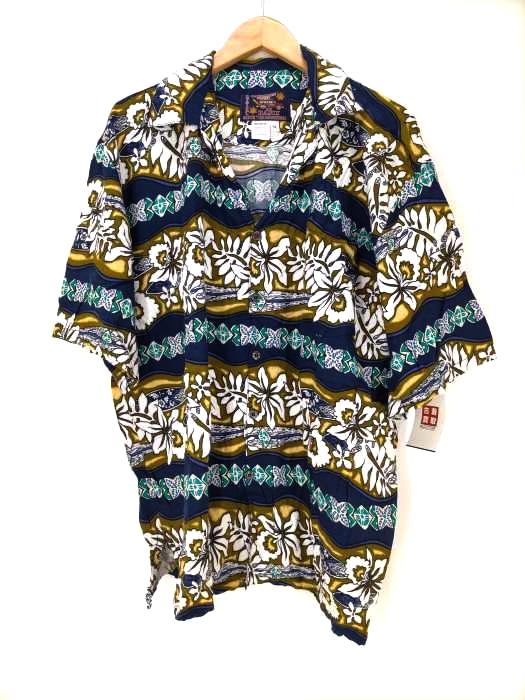 BASIX(フルギ) レーヨン アロハシャツ メンズ import：XL