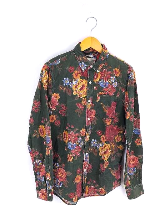 DENIM & SUPPLY RALPH LAUREN(デニムアンドサプライ ラルフローレン) フローラルプリント コーデュロイシャツ メンズ JPN：S