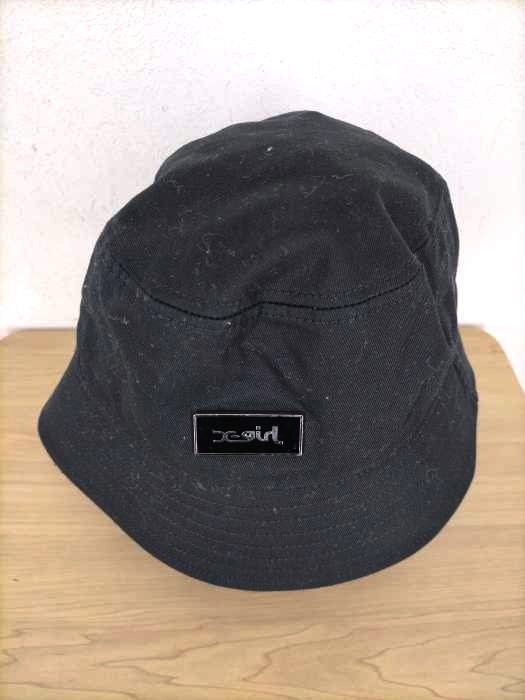X-girl(エックスガール) LOGO BUCKET HAT レディース  ONE