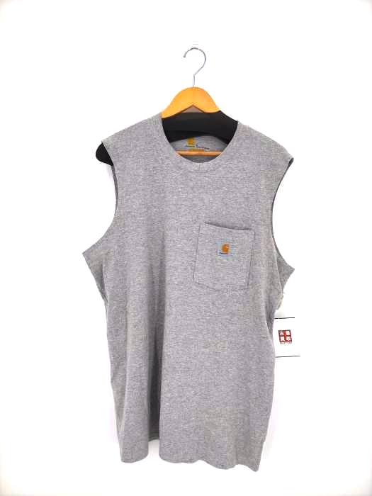 Carhartt(カーハート) RELAXED FIT HW SLEEVELESS POCKET TEE メンズ import：L
