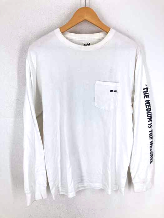 X-girl(エックスガール) CIRCLE FACE L/S TEE レディース  M