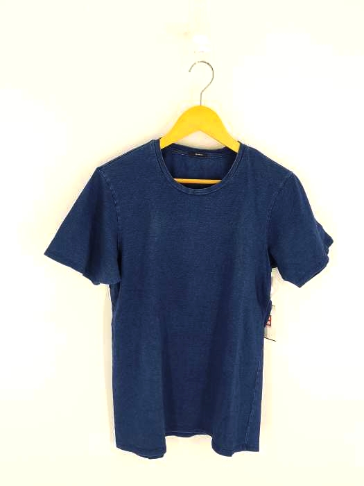 DENHAM(デンハム) インディゴ クルーネックTシャツ メンズ JPN：M