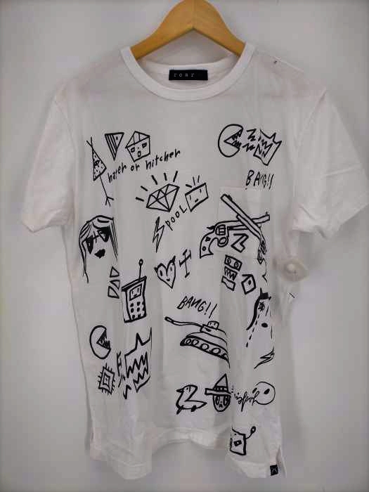 roar(ロアー) ×DISKAH BIG SILHOUETTE T AMERICAN COTTON COMBER JERSEY メンズ JPN：1