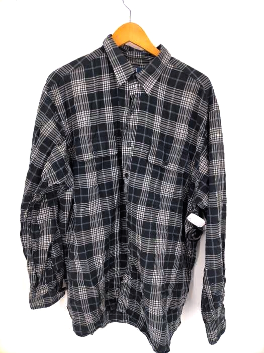 ポロバイラルフローレン Polo by RALPH LAUREN BENFORD フラップポケット チェックシャツ メンズ import：XL