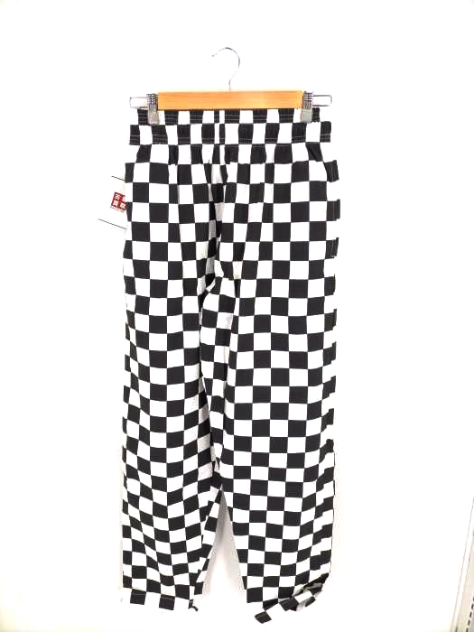 クックマン COOKMAN チェッカーフラッグ シェフパンツ メンズ JPN：L