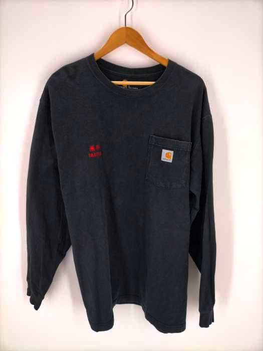 カーハート Carhartt 愚弄taunts ポケット付きロングスリーブTシャツ  メンズ JPN：L