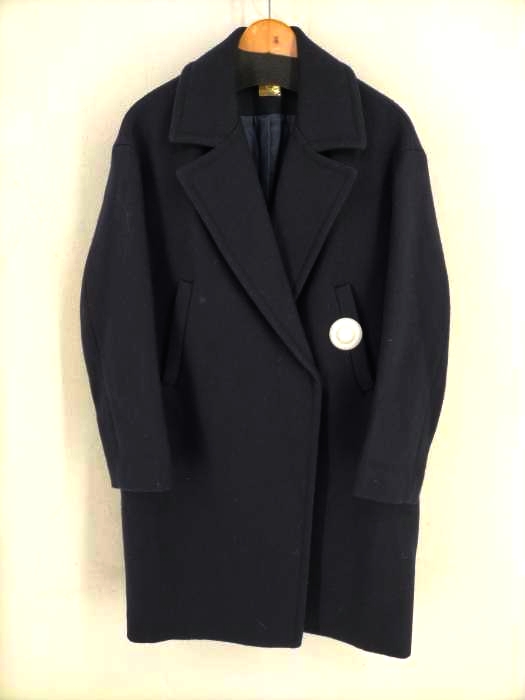 ミューズデドゥーズィエム クラス MUSE de Deuxieme Classe 17AW メルトンダブルクロスコート レディース 表記無