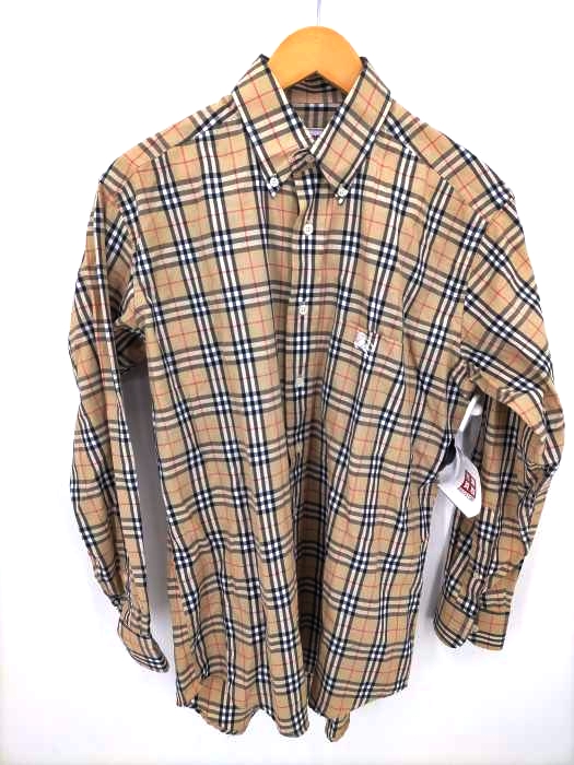 バーバリーズ BURBERRYS BURBERRYS OF LONDON ノヴァチェックBDシャツ メンズ  37(S)