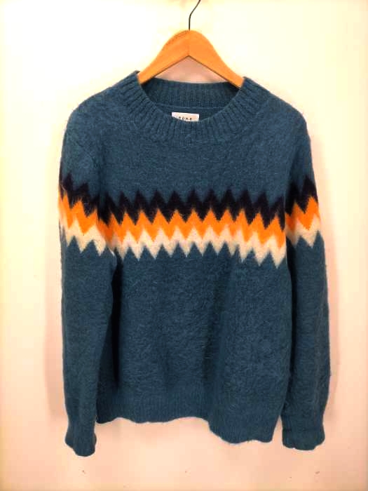 トーン tone NORDIC MOHAIR SWEATER メンズ JPN：M