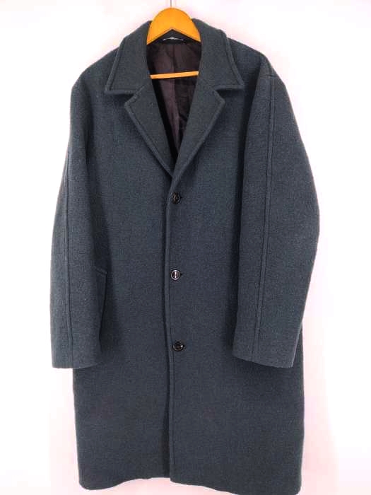 ザラ ZARA WOOL BLEND COAT メンズ  L