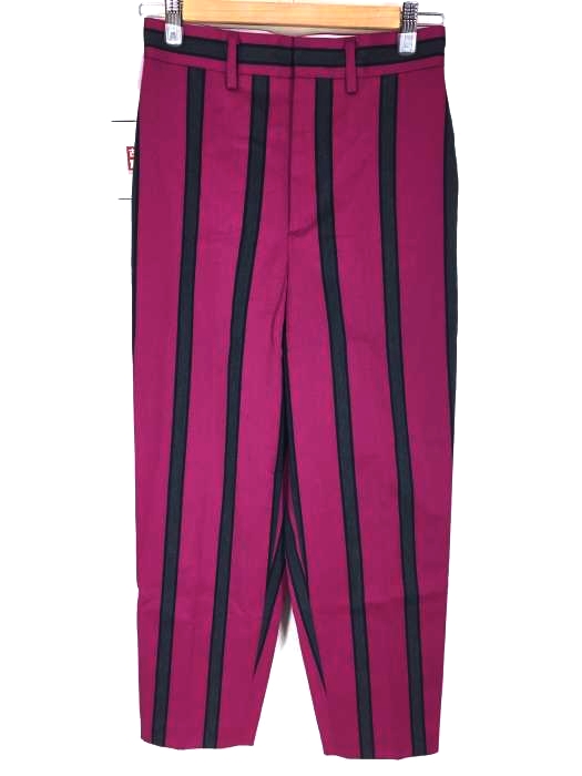 BEAUTY & YOUTH UNITED ARROWS(ビューティーアンドユースユナイテッドアローズ) レジメンタルストライプテーパードパンツ レディース EUR:36