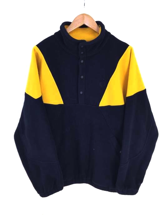 FRED PERRY(フレッドペリー) 90S復刻デザイン FLEECE PULLOVER JACKET メンズ JPN：L