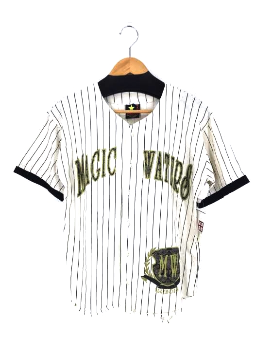 USED古着(ユーズドフルギ) ALL AMERICAN STAR MAGIC WATERS ベースボールシャツ メンズ JPN：M