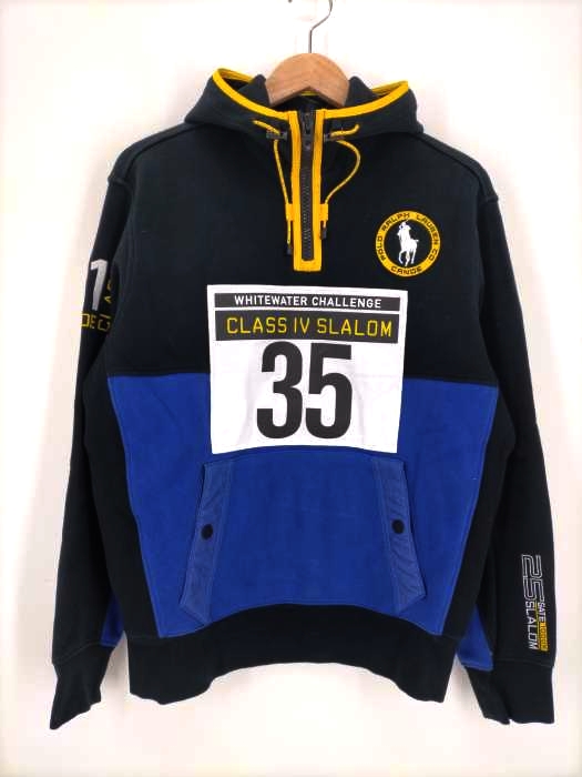 Polo by RALPH LAUREN(ポロバイラルフローレン) WHITEWATER CHALENGE プルオーバーパーカー メンズ  M