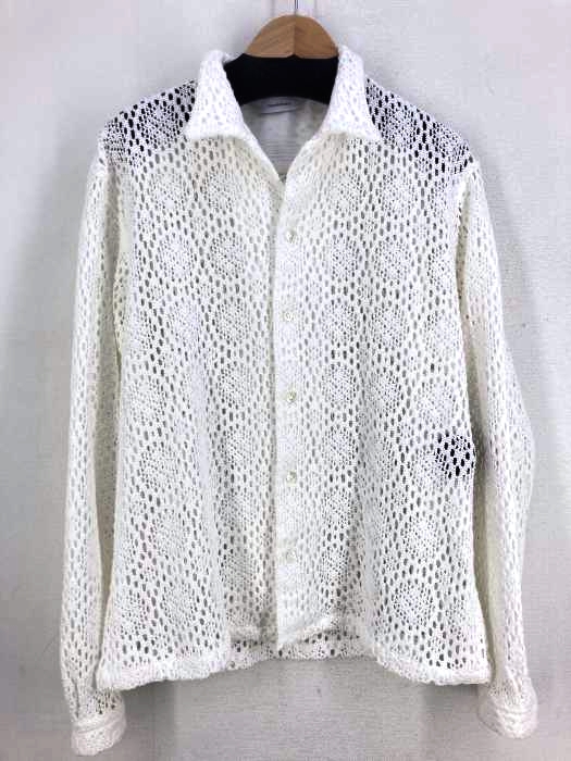 SASQUATCHfabrix.(サスクワァッチファブリックス) COTTON LACE OPEN COLLAR SHIRT メンズ  L