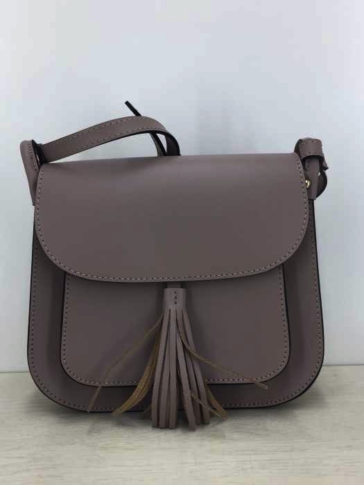 CAMELIA ROME(カメリア ローマ) LEATHER HANDBAG タッセル付 クロスボディ レディース 表記無