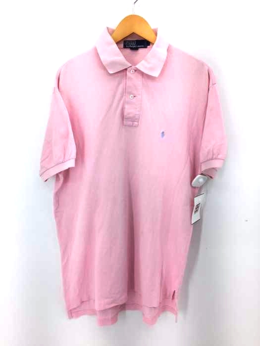 Polo by RALPH LAUREN(ポロバイラルフローレン) スモールポニー刺繍ポロシャツ メンズ JPN：L