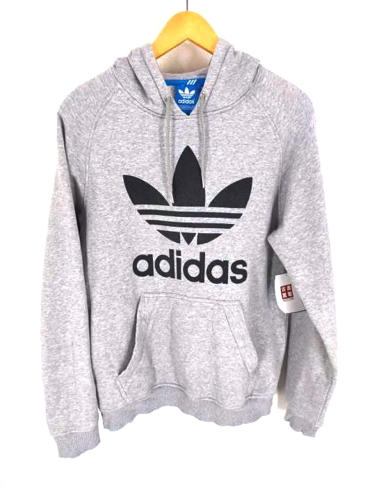 adidas Originals(アディダスオリジナルス) ビッグトレフォイル スウェットパーカー メンズ JPN：L