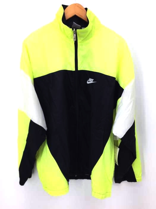 NIKE(ナイキ) 90S グレータグ ツートンカラーナイロンジャケット メンズ JPN：XL