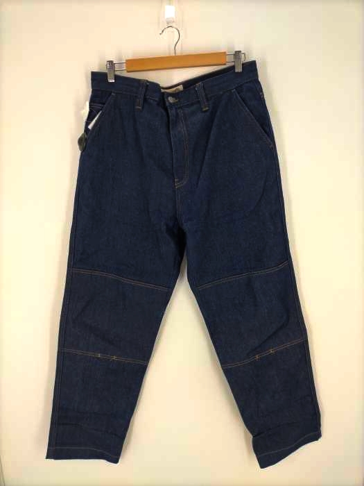 Stussy(ステューシー) work gear Denim Double Knee ワイドデニムパンツ メンズ US：34-35