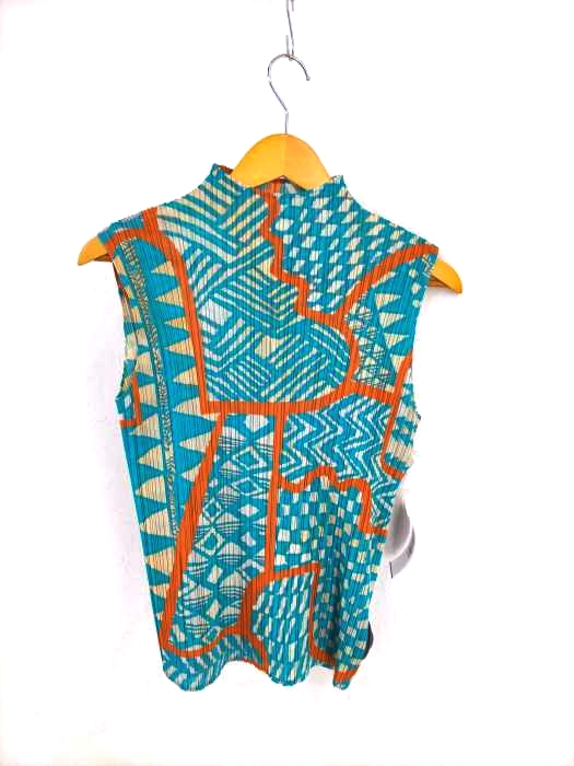 PLEATS PLEASE ISSEY MIYAKE(プリーツプリーズイッセイミヤケ) 21SS ATLAS Top Turquoise Green レディース JPN：3