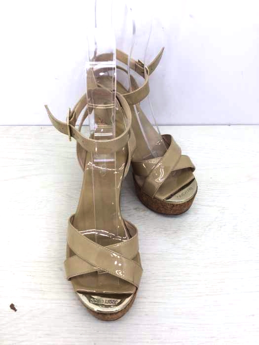 JIMMY CHOO(ジミーチュウ) ウェッジソールヒールサンダル レディース EUR：35
