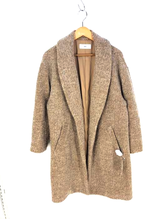 スライ SLY ショールカラーガウンコート レディース  FREE SIZE
