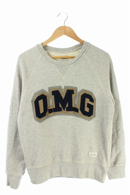 Acne(アクネ) 12SS COLLEGE OMG トレーナー スウェット 長袖 S グレー /YS メンズ  S